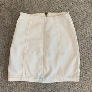 Free people white skirt